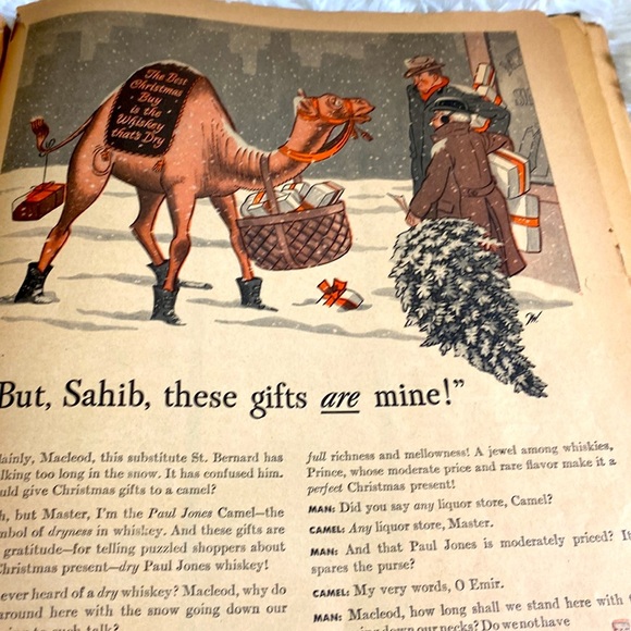 GERRYMANDERING LIBERTY MAGAZINE December 1942 World War 2 Christmas Vintage GUC - Picture 7 of 13